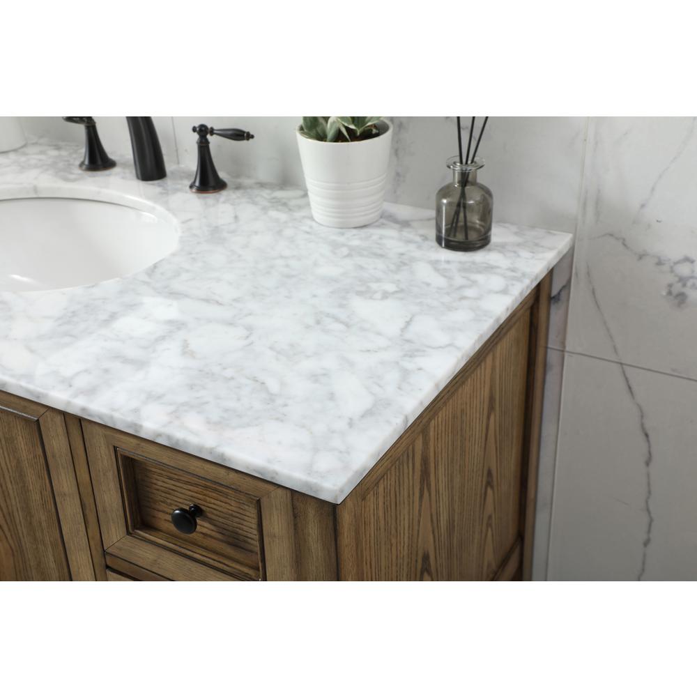 48 inch Single bathroom vanity in driftwood. Picture 5