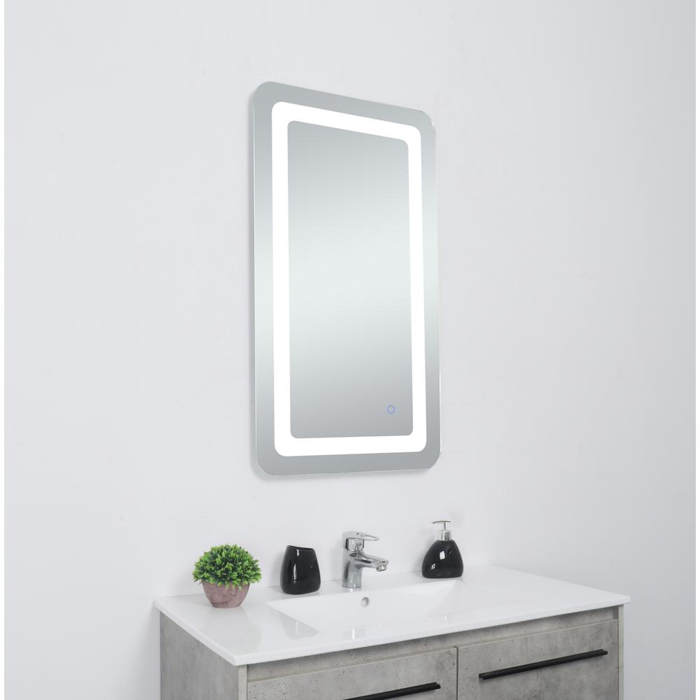 Genesis 24in x 36in soft edge LED mirror. Picture 4