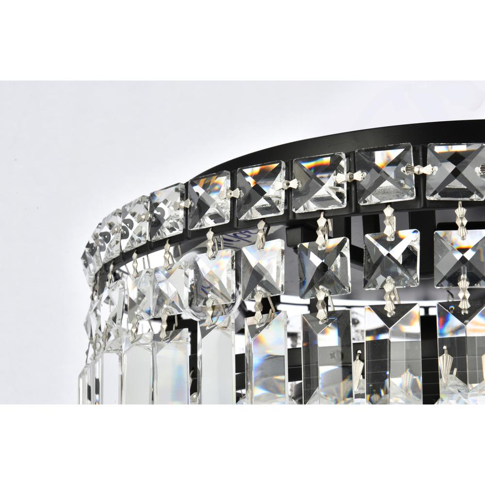 Maxime 16 inch black flush mount. Picture 3