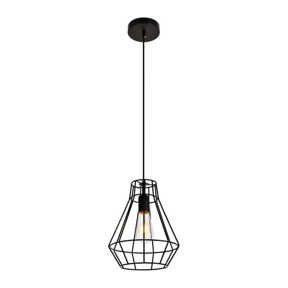 Jago Collection Pendant D9.1 H12.3 Lt:1 Black Finish. Picture 2