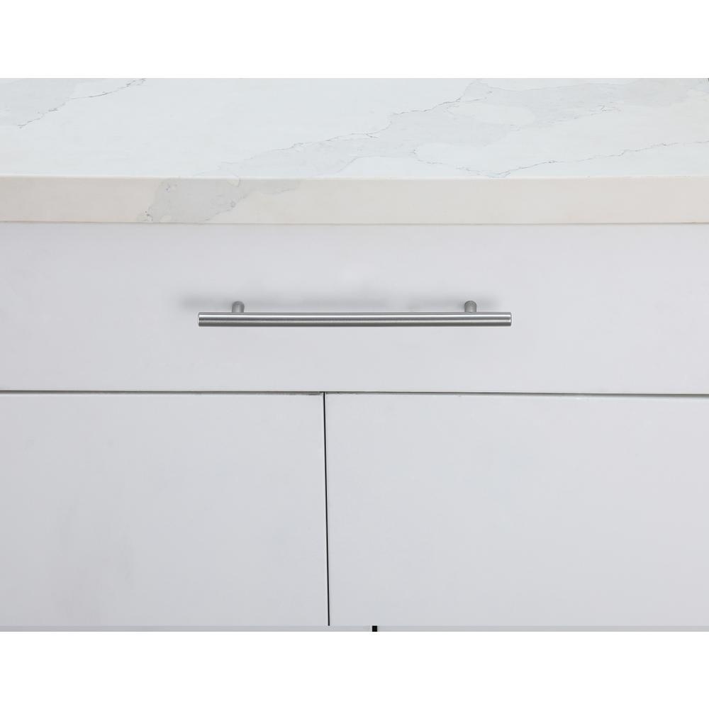 Quinn 7-9/16" Center to Center Brushed Nickel Bar Pull Multipack (set of 10). Picture 6