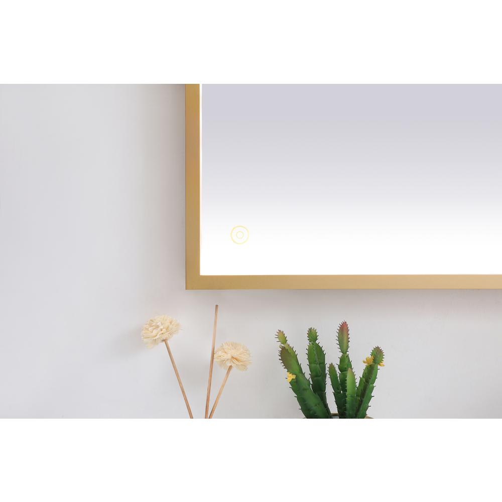 Pier 36x40 inch LED mirror with adjustable color temperature. Picture 5