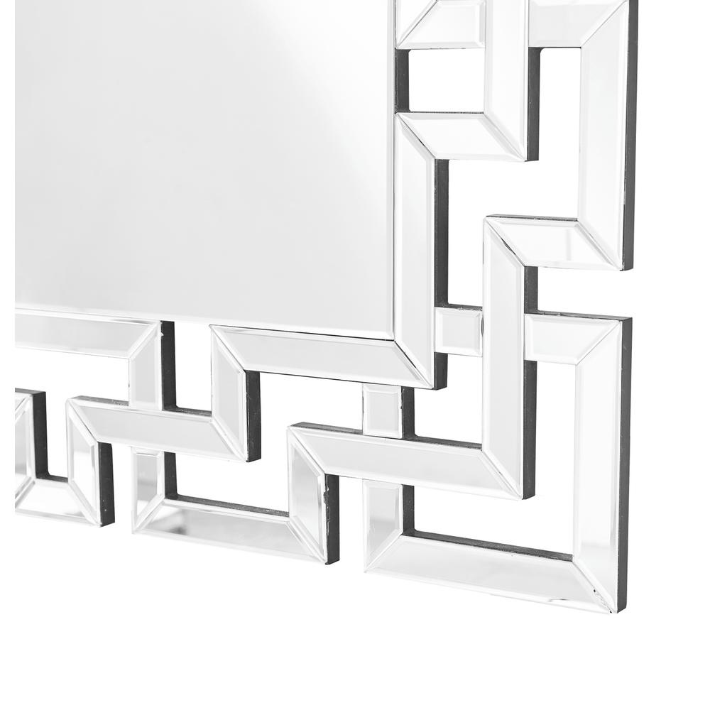 Sparkle 37.5 in. Contemporary Rectangle Mirror in Clear. Picture 2