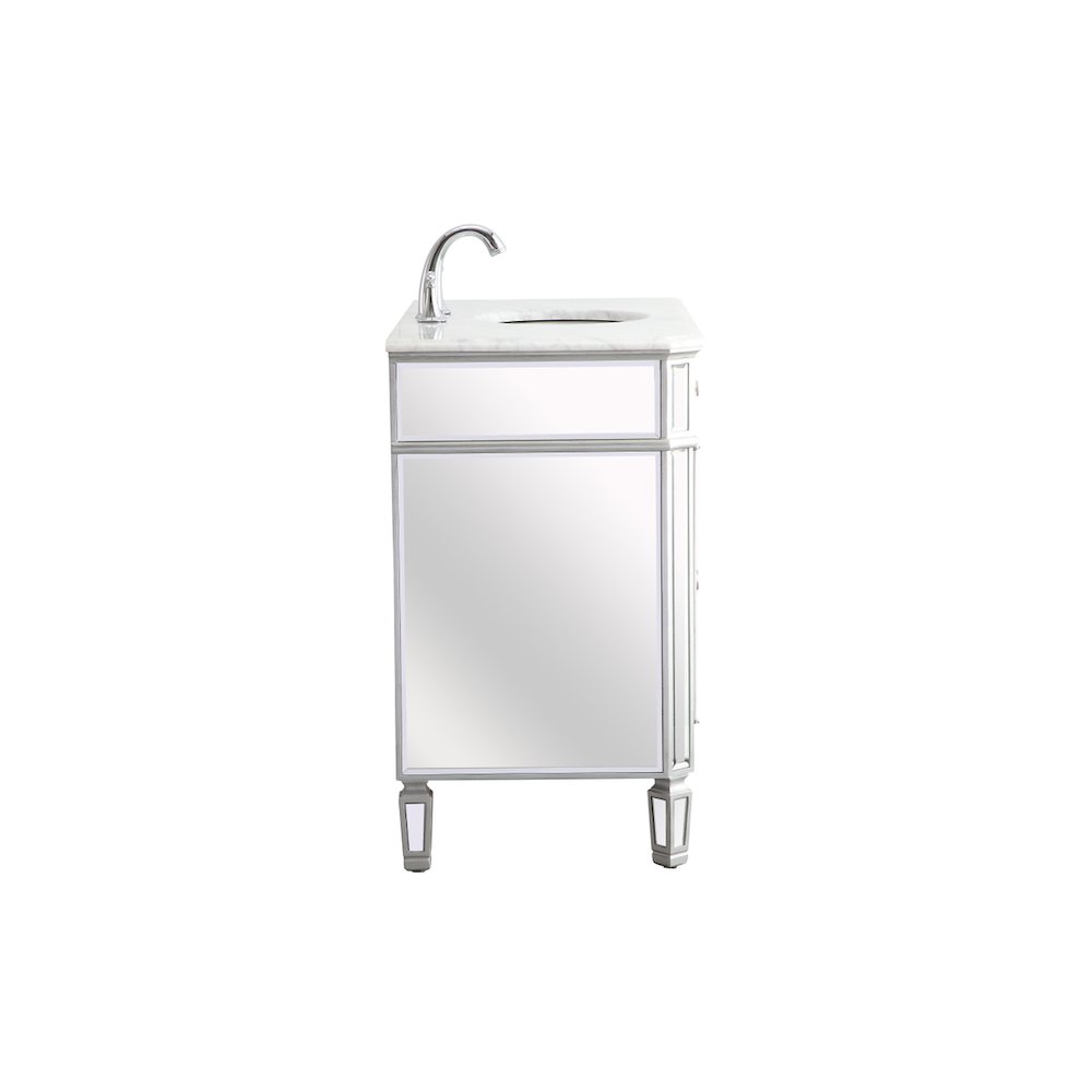 42 In. Single Bathroom Vanity Set In  Antique Silver. Picture 17