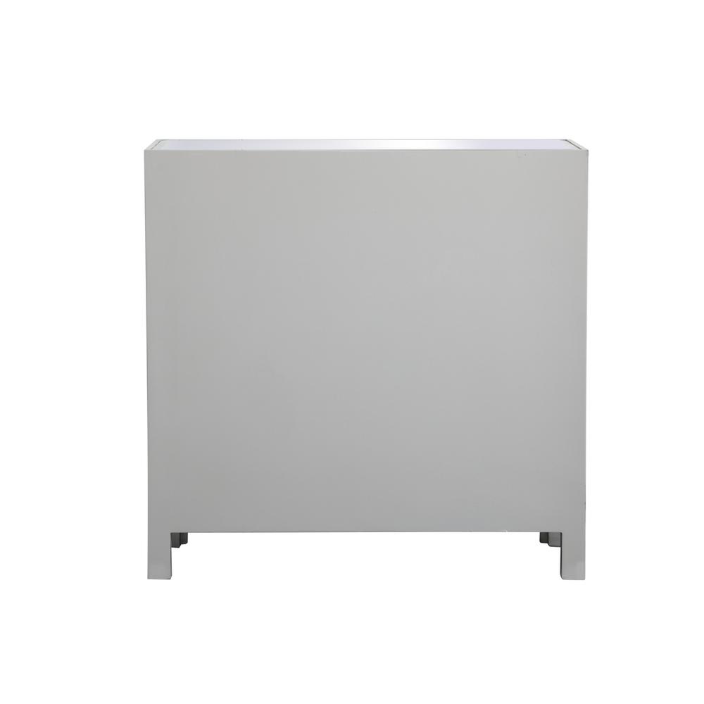29 in. mirrored cabinet in antique silver. Picture 11