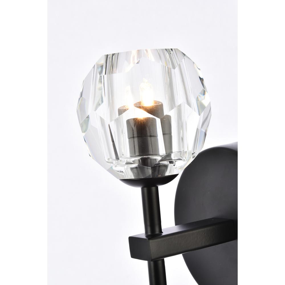 Eren 1 light Black wall sconce. Picture 4