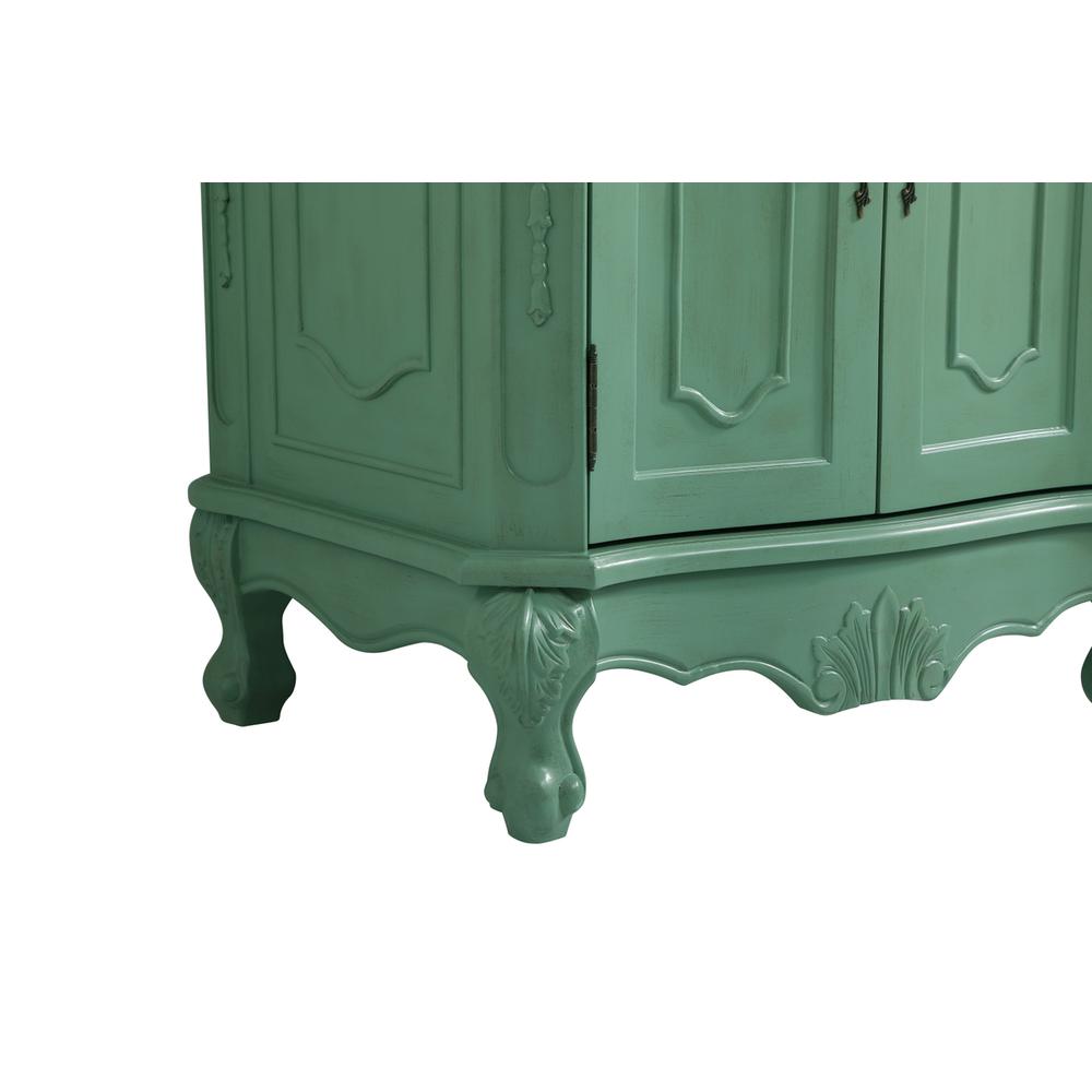 27 inch Single Bathroom vanity in vintage mint. Picture 13