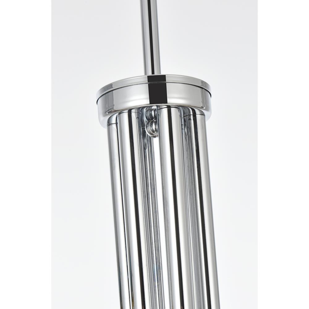 Layne 50 inch chandelier in Chrome. Picture 4