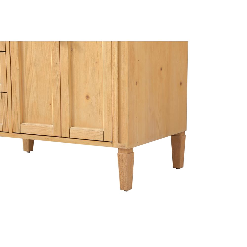 36 inch Single bathroom vanity in natural wood. Picture 13