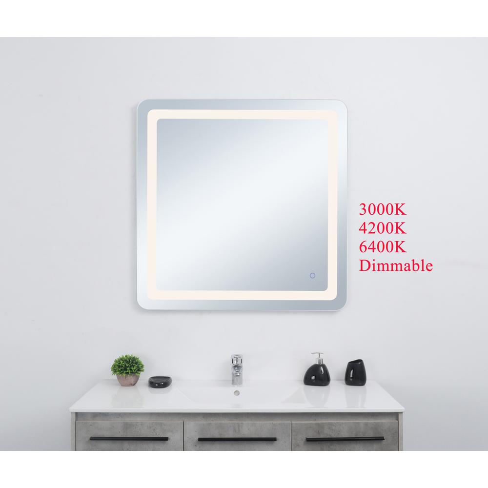 Genesis 36in x 36in soft edge LED mirror. Picture 9