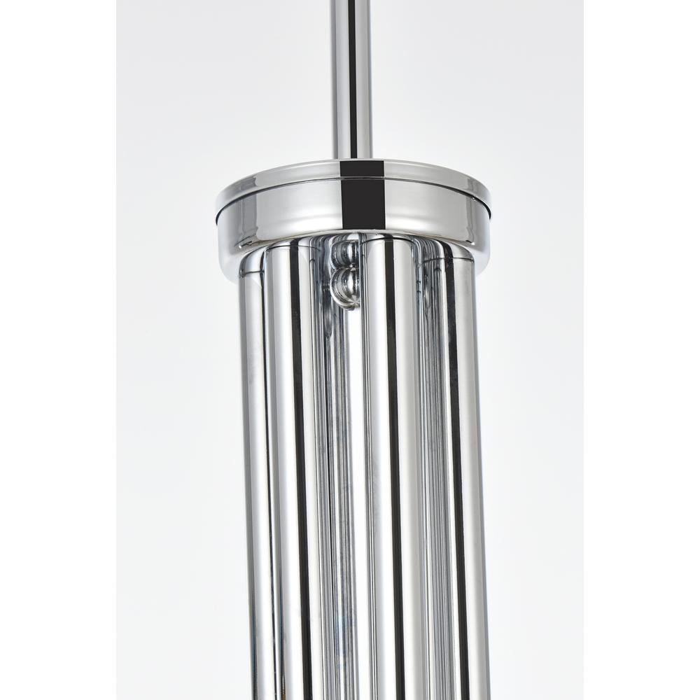Layne 36 inch chandelier in Chrome. Picture 4