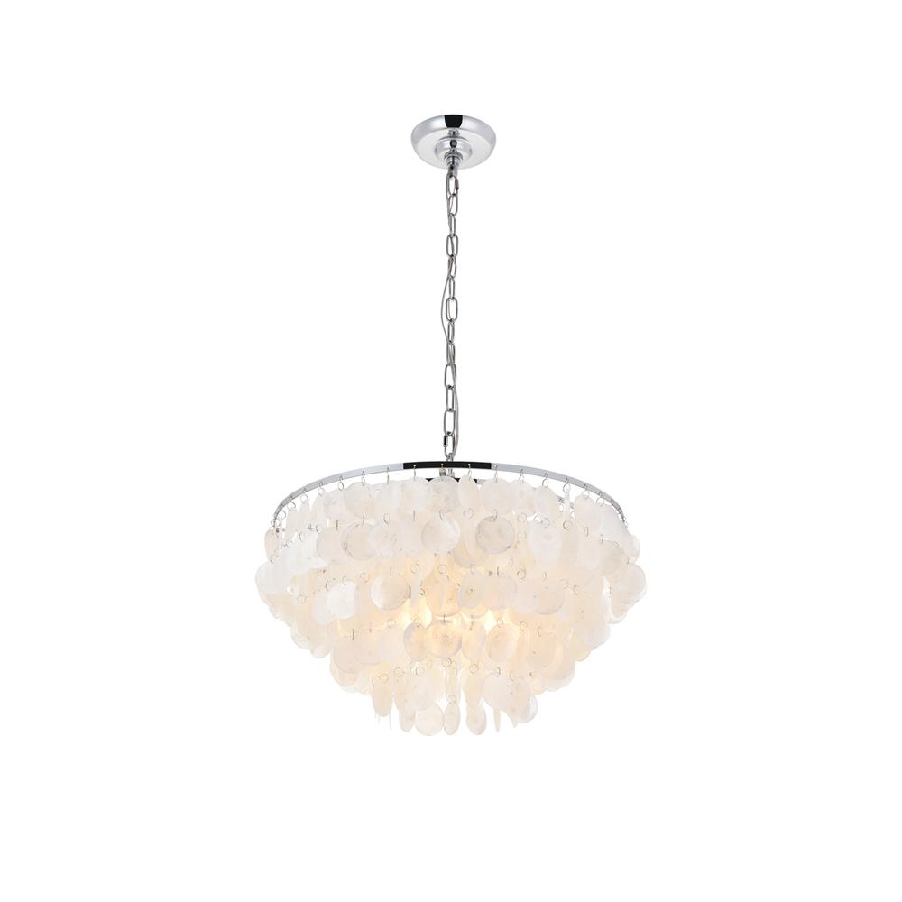 Selene 4 light Chrome Pendant. Picture 5