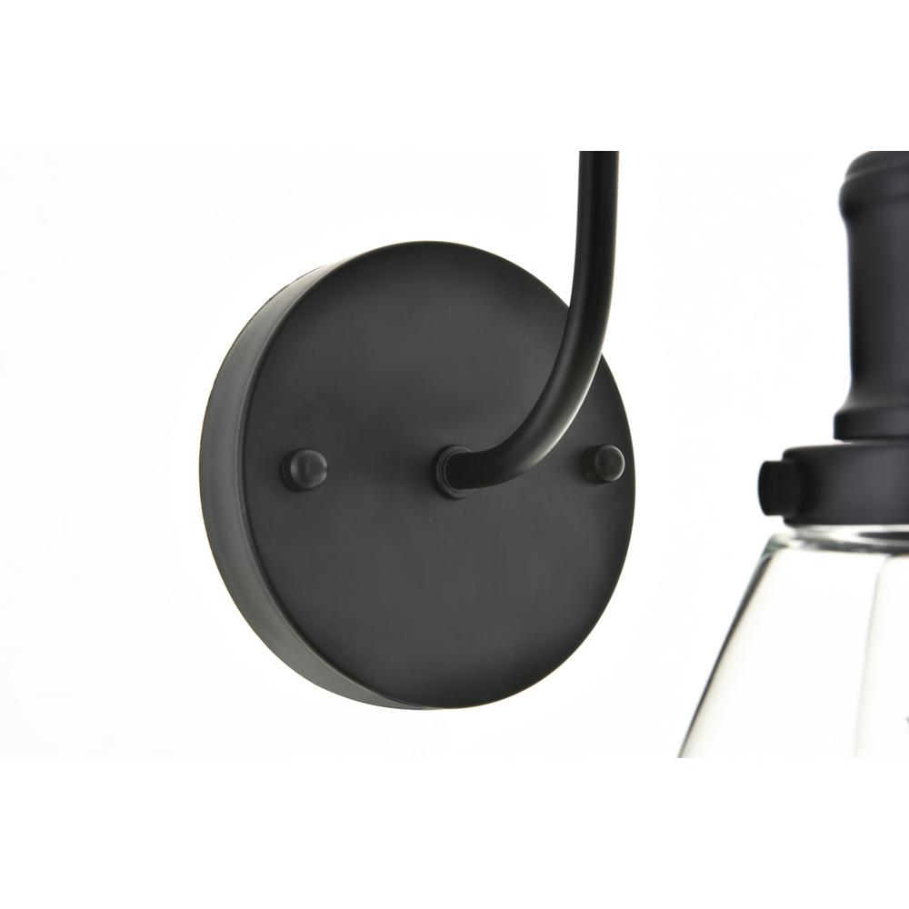 Histoire 1 light black Wall Sconce. Picture 11