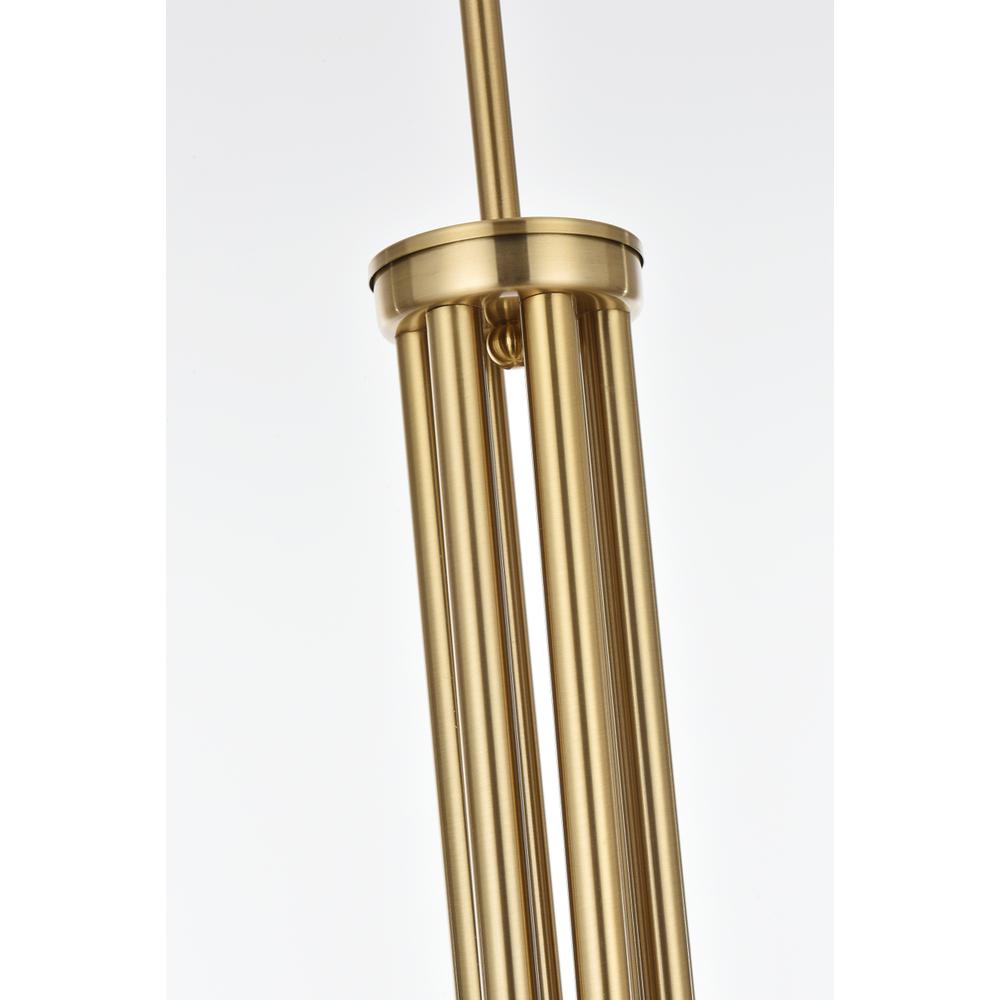 Layne 36 inch chandelier in Gold. Picture 4