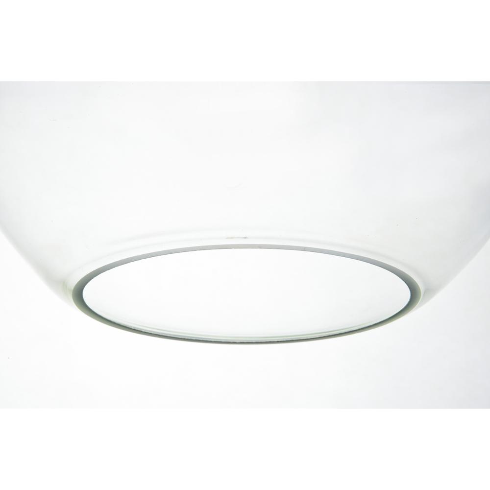 Baxter 1 Light Chrome Pendant With Clear Glass. Picture 5