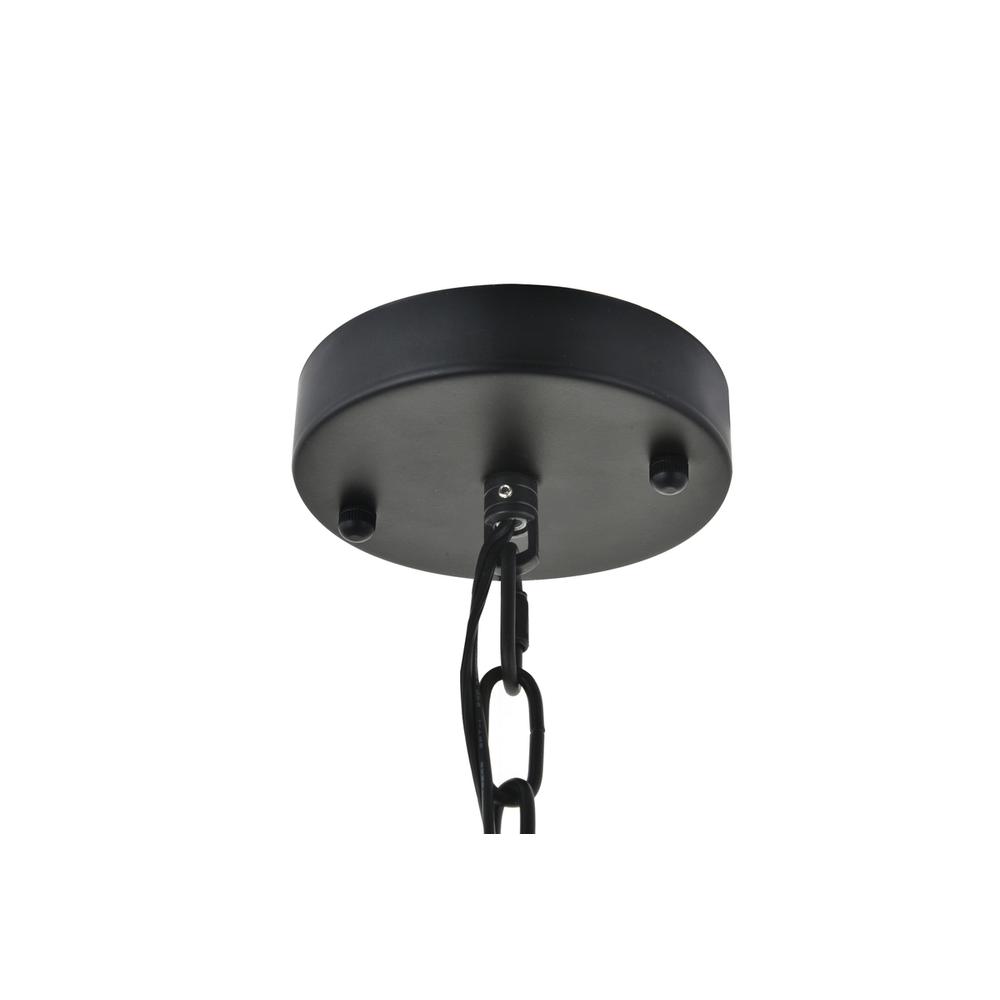 Nocturne 1 light black Pendant. Picture 12