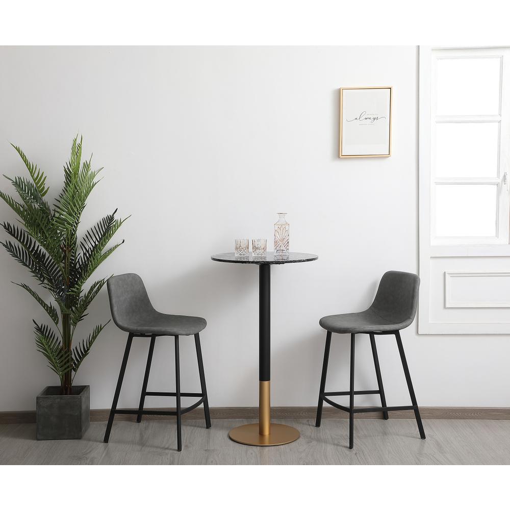 23 inch pub table in black. Picture 6