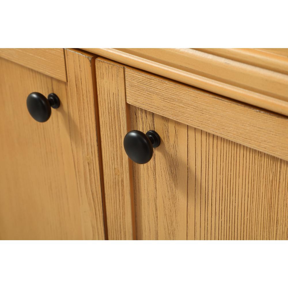 24 inch Single bathroom vanity in natural wood. Picture 12