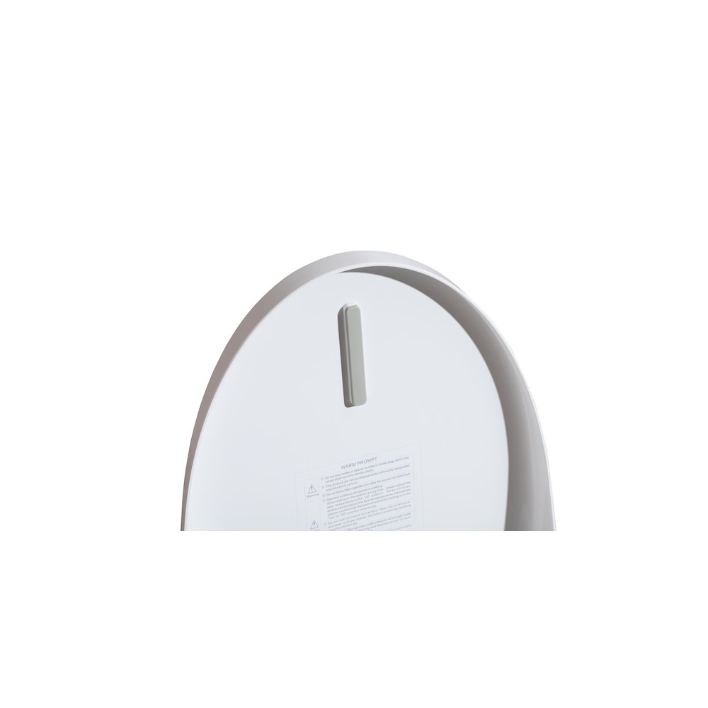 Smart Round Bidet Toilet in Glossy White. Picture 16