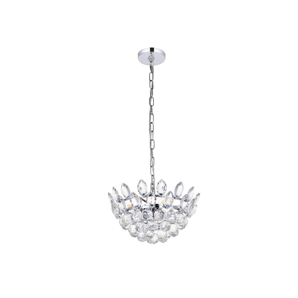 Emilia 14 inch pendant in chrome. Picture 6