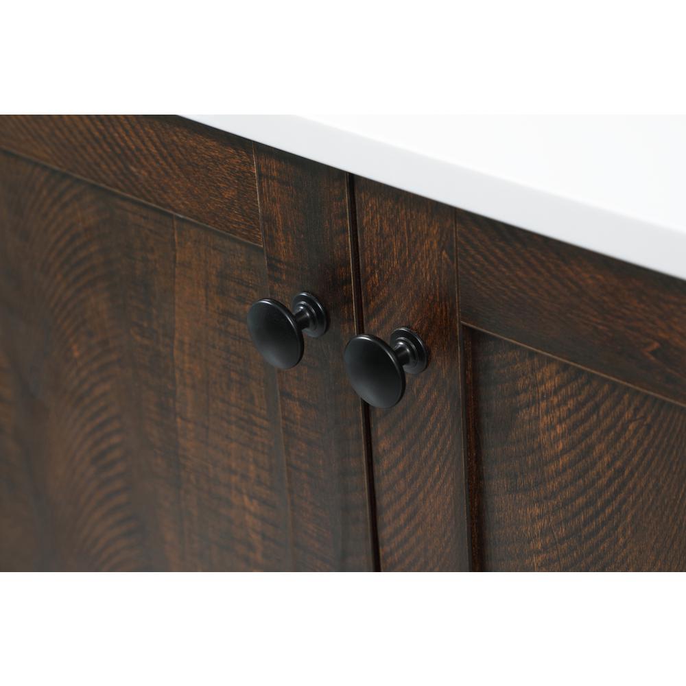 30 inch Single bathroom vanity in expresso with backsplash. Picture 12