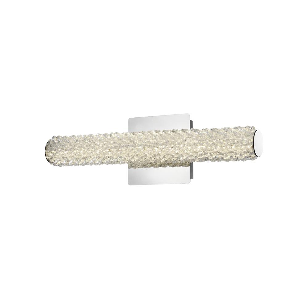 Bowen 18 inch Adjustable LED Wall Sconce in Chrome. Picture 3