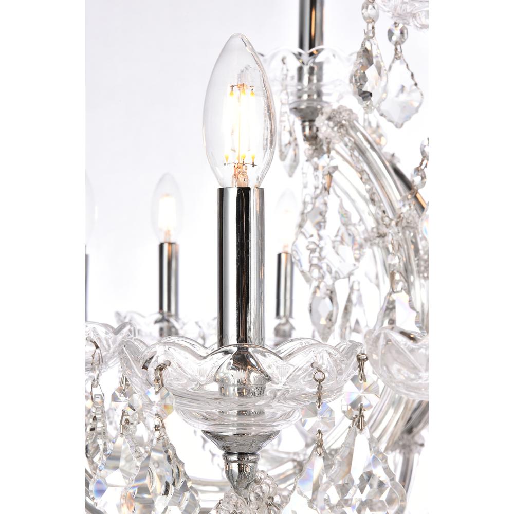 Maria Theresa 49 light Chrome Chandelier Clear Royal Cut Crystal. Picture 4