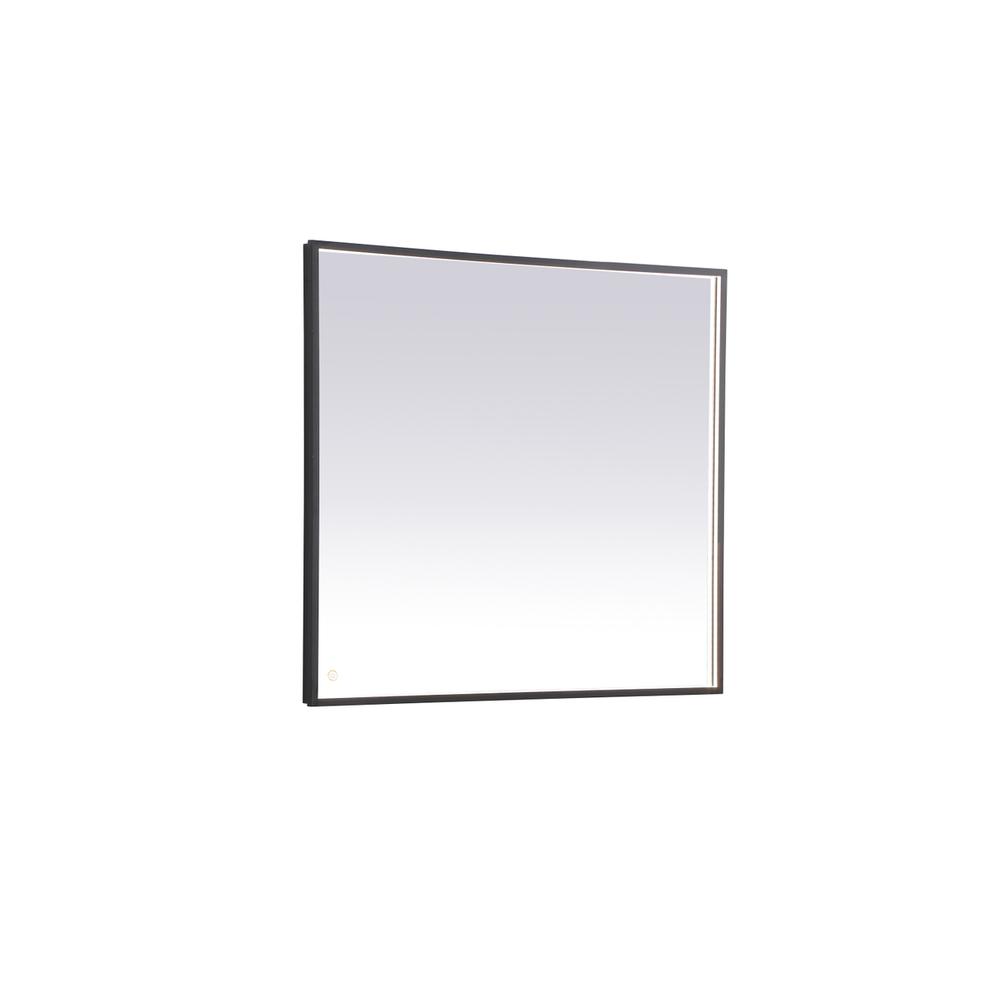 Pier 36x40 inch LED mirror with adjustable color temperature. Picture 1