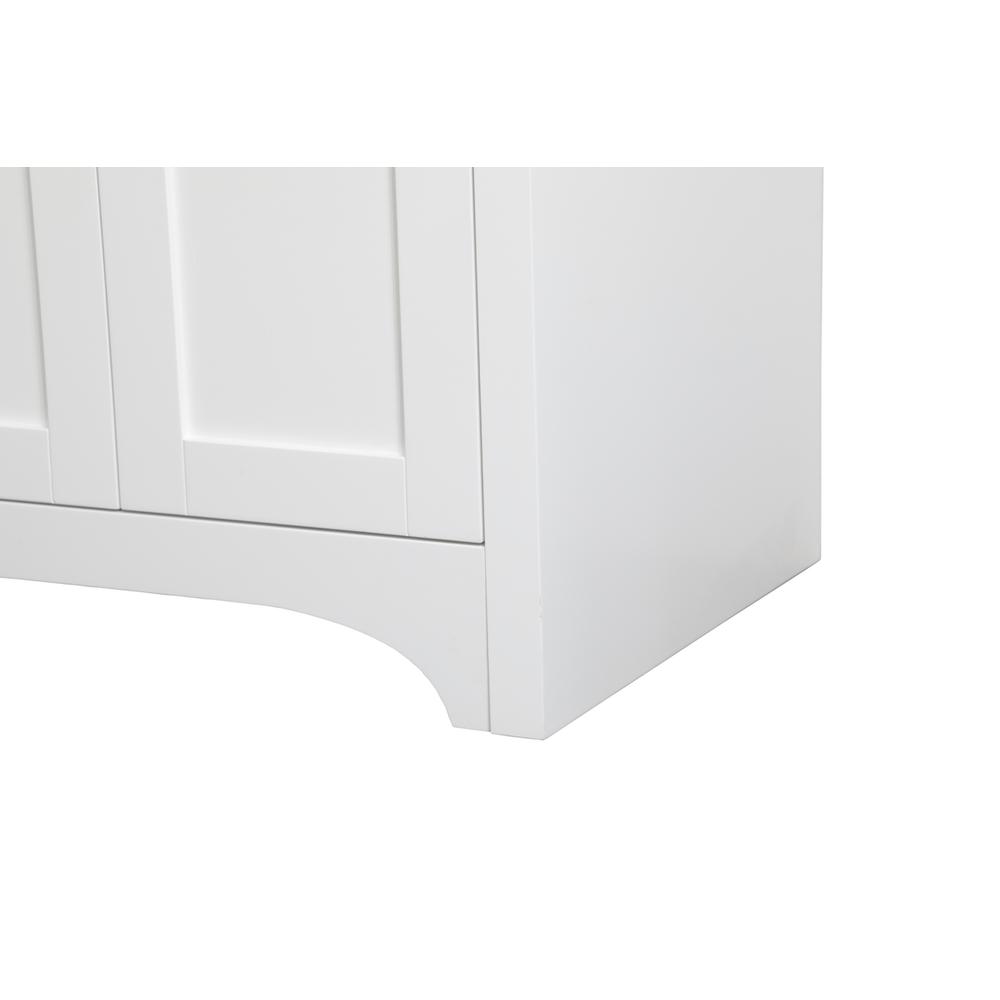 24 inch Single Bathroom Vanity in White. Picture 12
