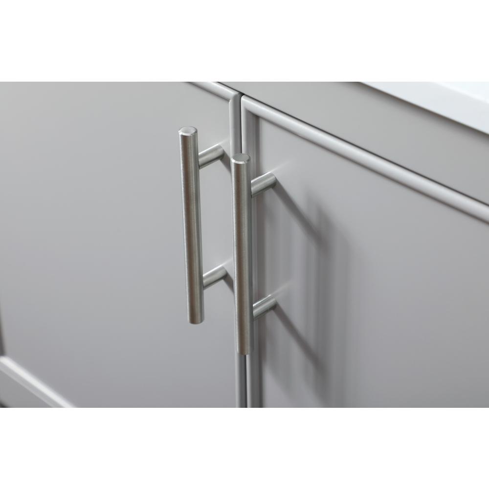 30 Inch SIngle Bathroom Vanity In Grey. Picture 12