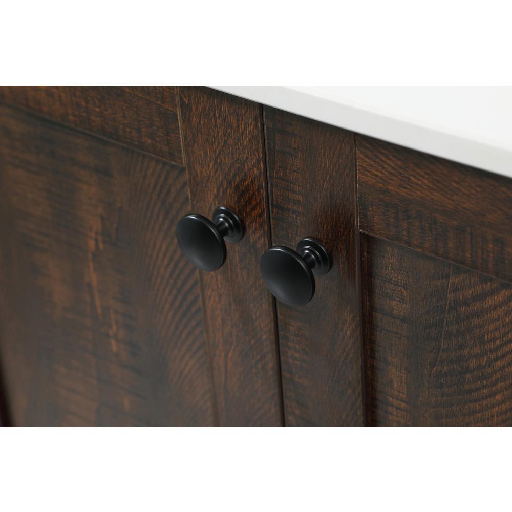 42 inch Single bathroom vanity in expresso. Picture 12