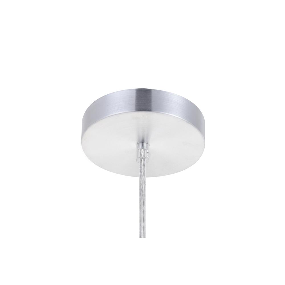 Nora 1 Light White Pendant. Picture 5