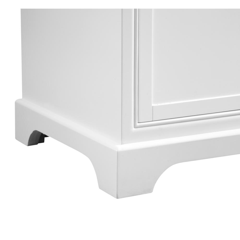 30 In. Single Bathroom Vanity Set In White. Picture 6