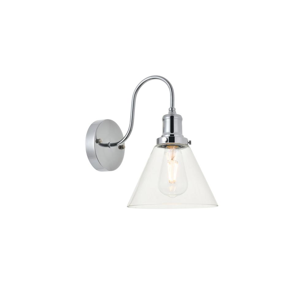 Histoire 1 light chrome Wall Sconce. Picture 4