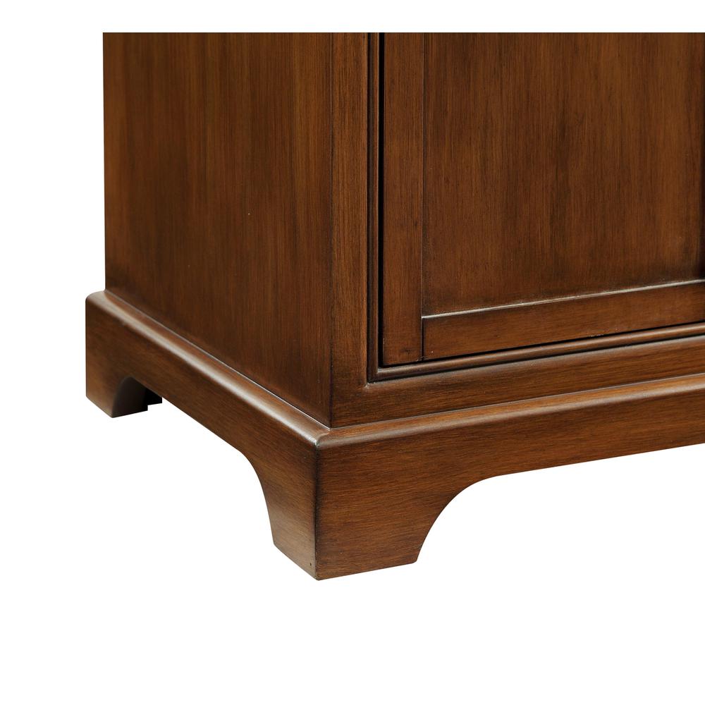 30 In. Single Bathroom Vanity Set In Teak. Picture 6
