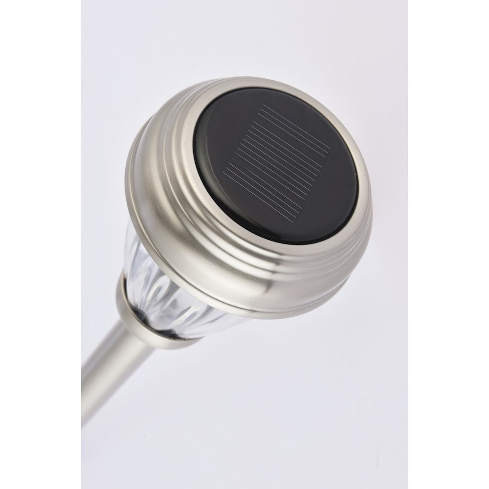 Outdoor Silver Led 3000K Pathway Light In Pack Of 6. Picture 11
