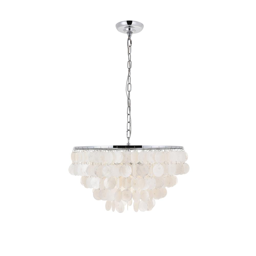 Selene 4 light Chrome Pendant. Picture 7