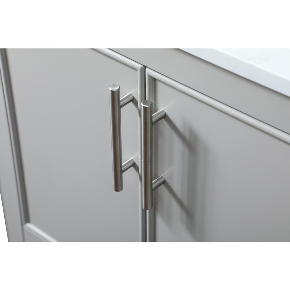 24 Inch SIngle Bathroom Vanity In Grey. Picture 12