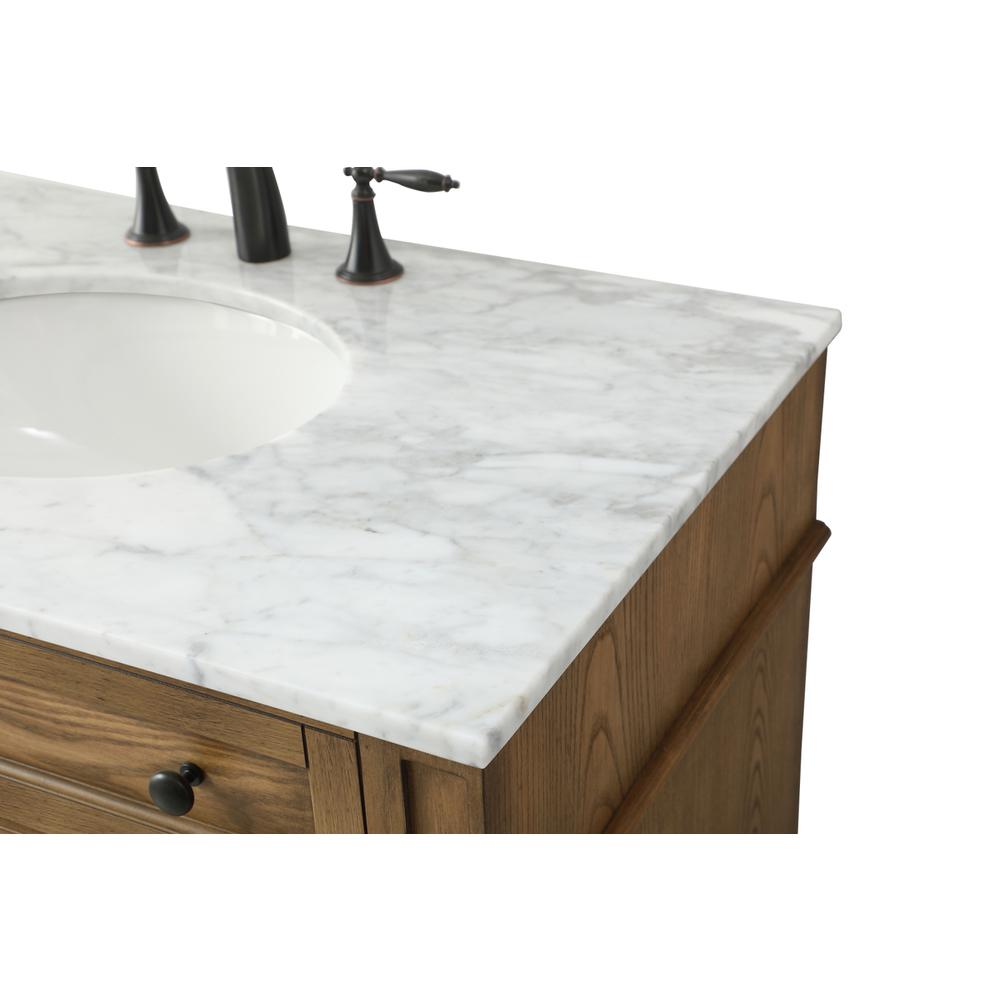 36 inch Single bathroom vanity in driftwood. Picture 11