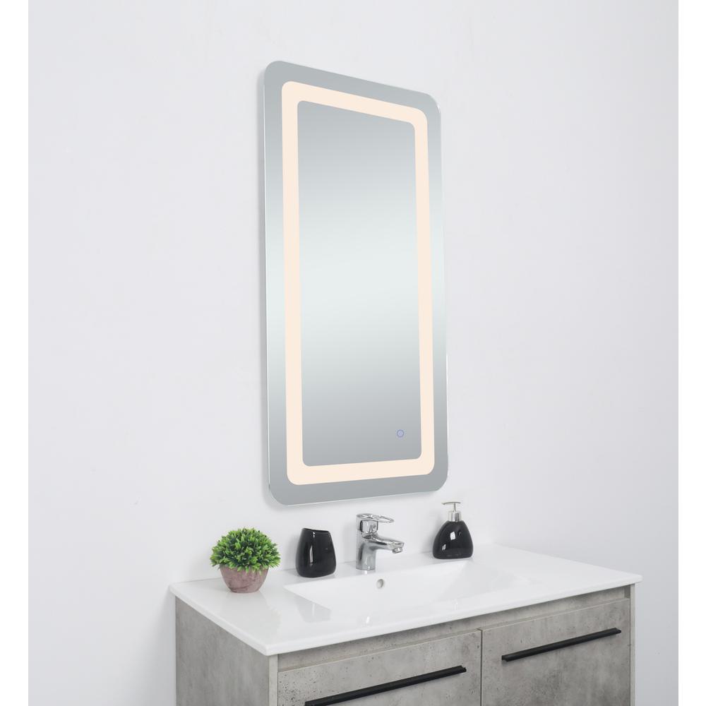 Genesis 27in x 40in soft edge LED mirror. Picture 3