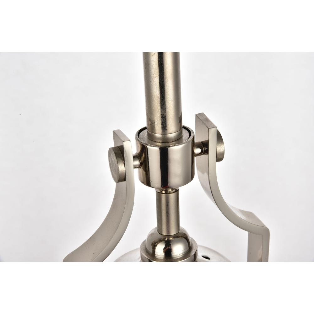 Eamon Collection Pendant D13 H13.3 Lt:1 polished Nickel Finish. Picture 5