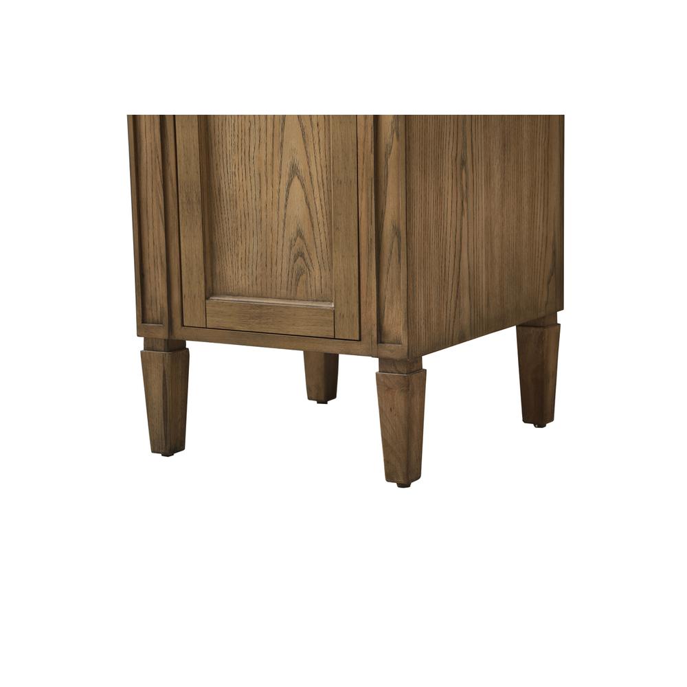 18 inch Single bathroom vanity in driftwood. Picture 13