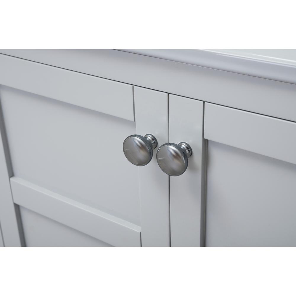 2 Doors Cabinet 24 In. X 18 In. X 34 In. In Grey. Picture 6