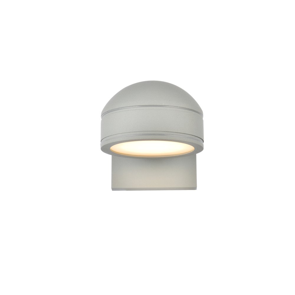 Raine Integrated Led Wall Sconce In Silver. Picture 1