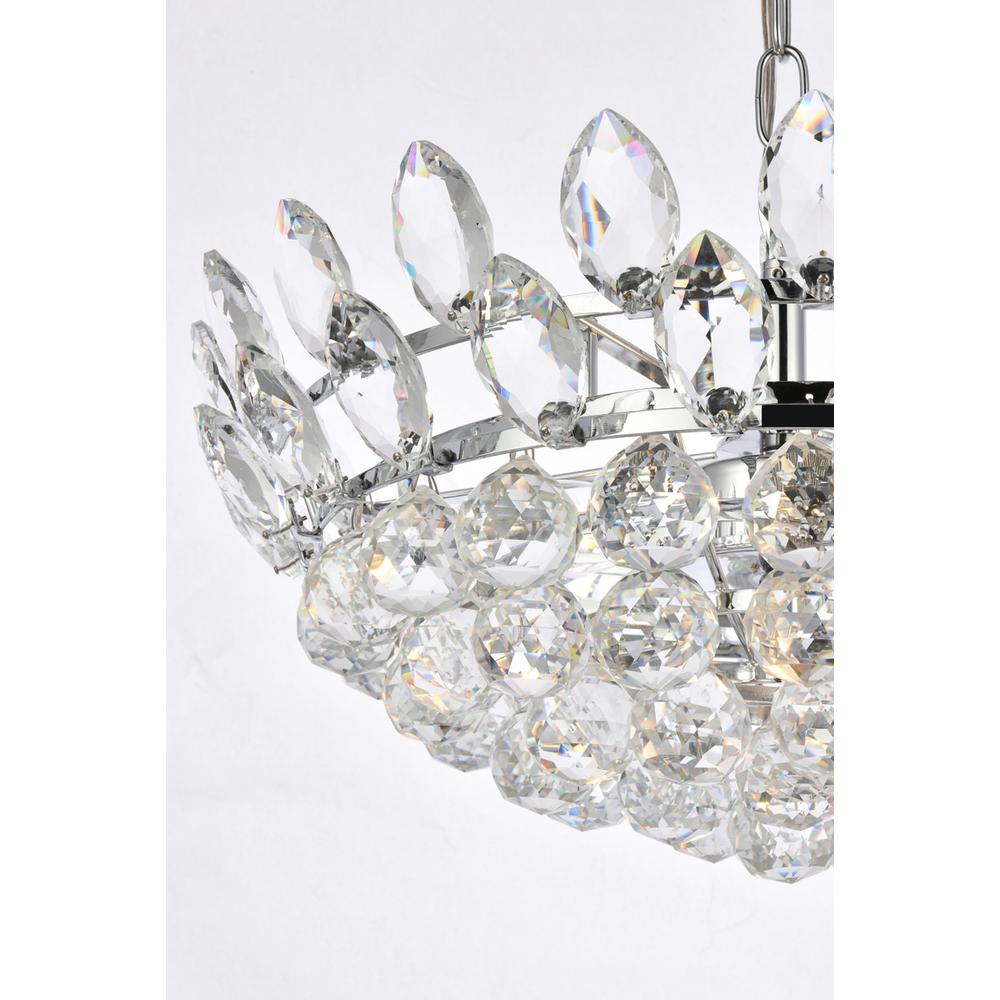 Emilia 18 inch pendant in chrome. Picture 4