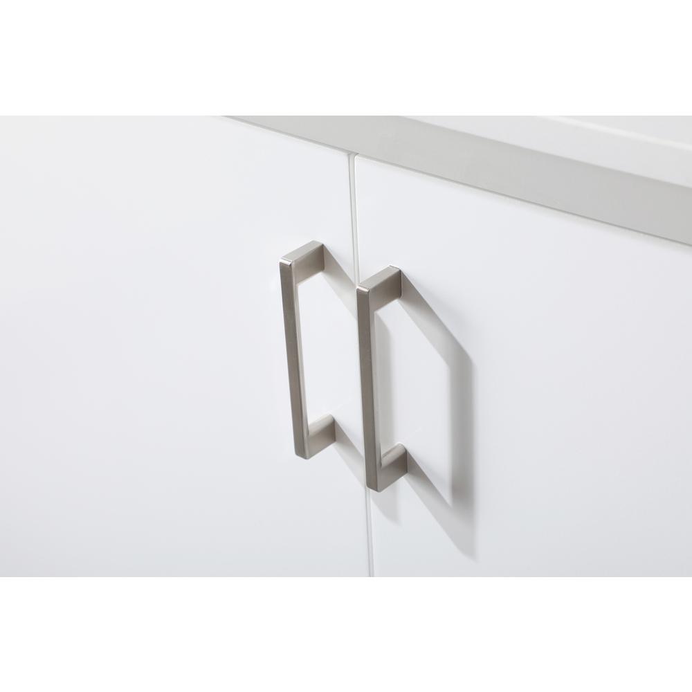 36 Inch SIngle Bathroom Vanity In White. Picture 12