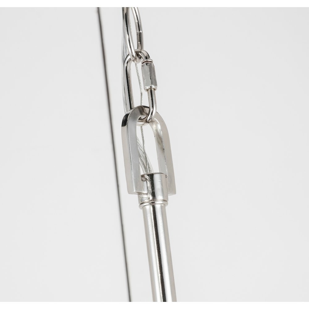 Enzo 4 Light Chrome Pendant. Picture 9