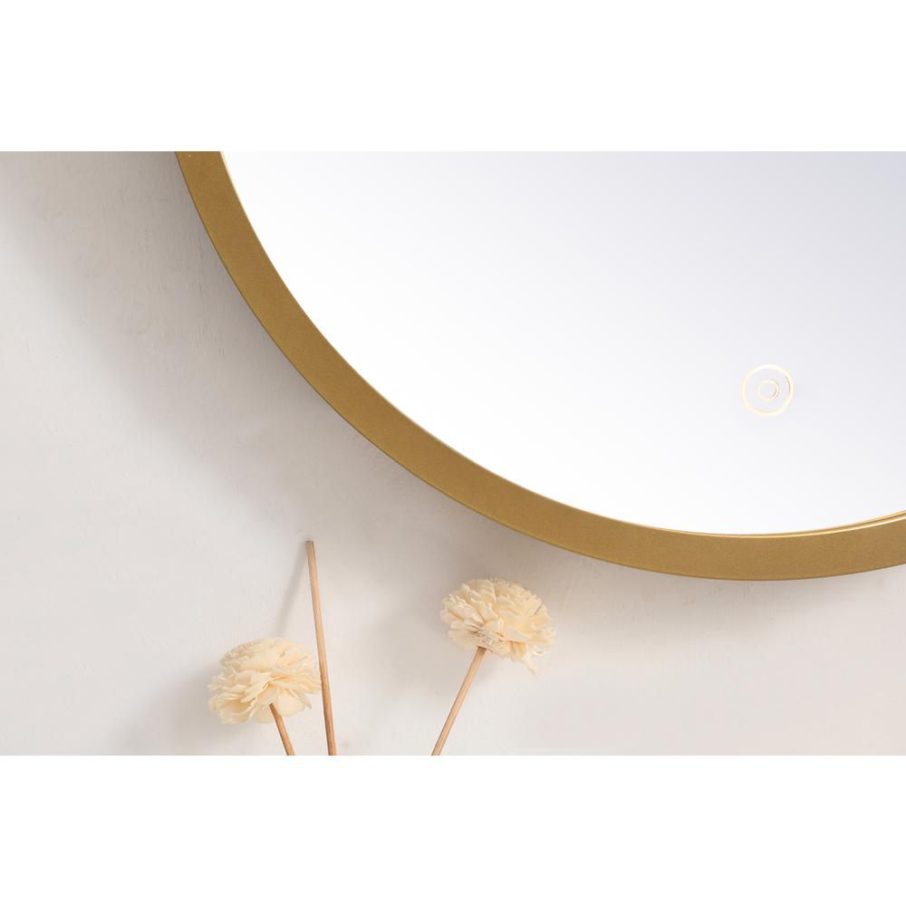 Pier 18 inch LED mirror with adjustable color temperature. Picture 5