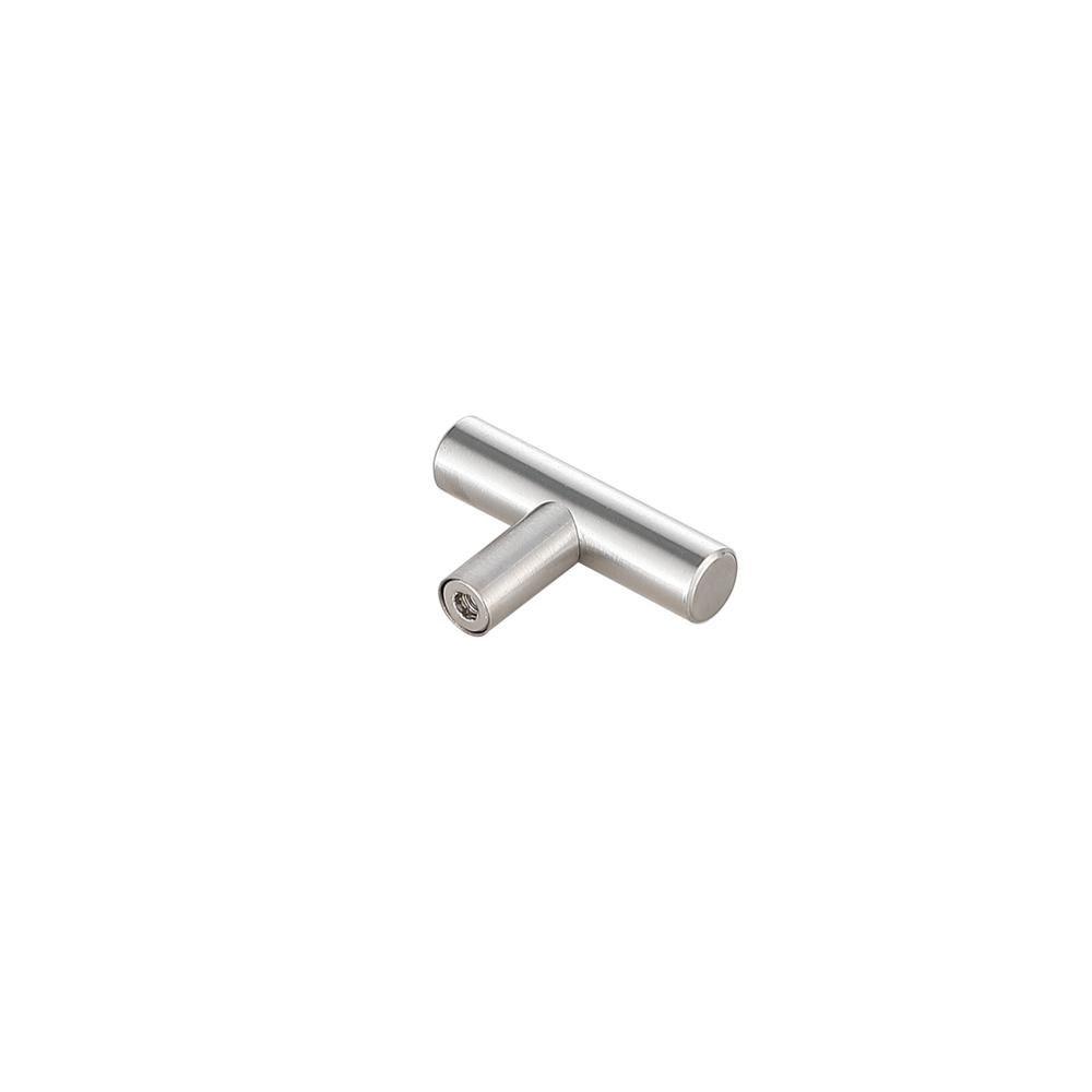 Quinn Brushed Nickel T Pull Multipack (set of 10). Picture 4