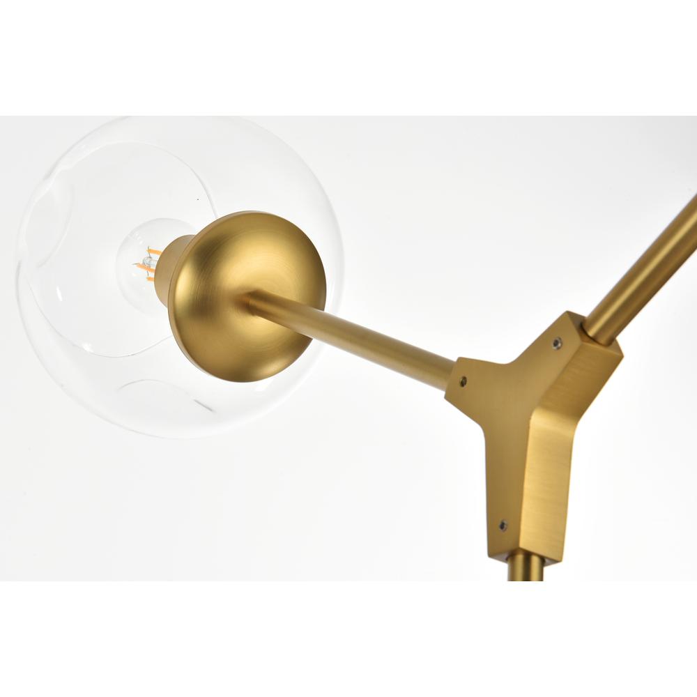 Cavoli 60 inch Chandelier in Brass. Picture 5